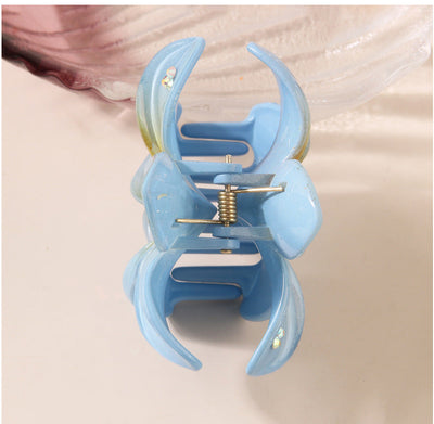 Women's Simple Style Classic Style Flower Plastic Resin Stoving Varnish Hair Claws