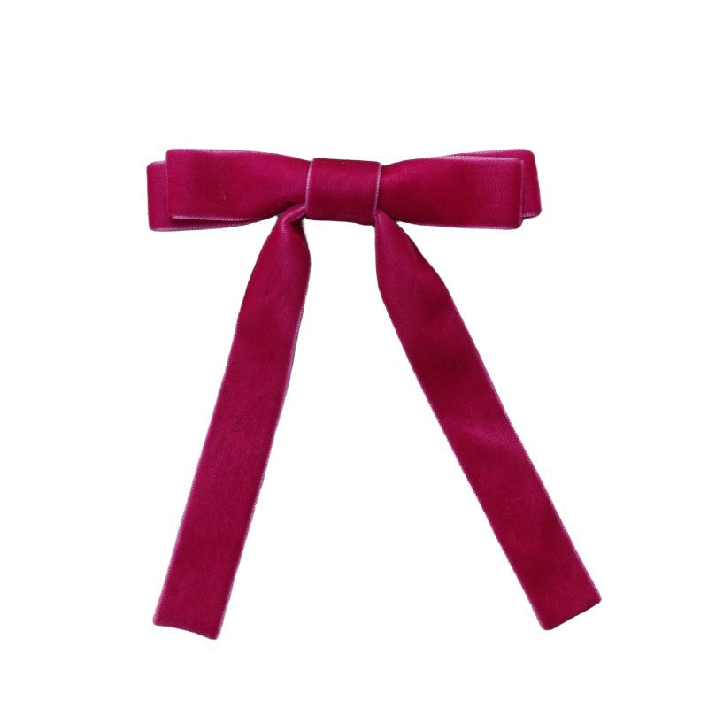 Women's Elegant Solid Color Cloth Handmade Hair Clip