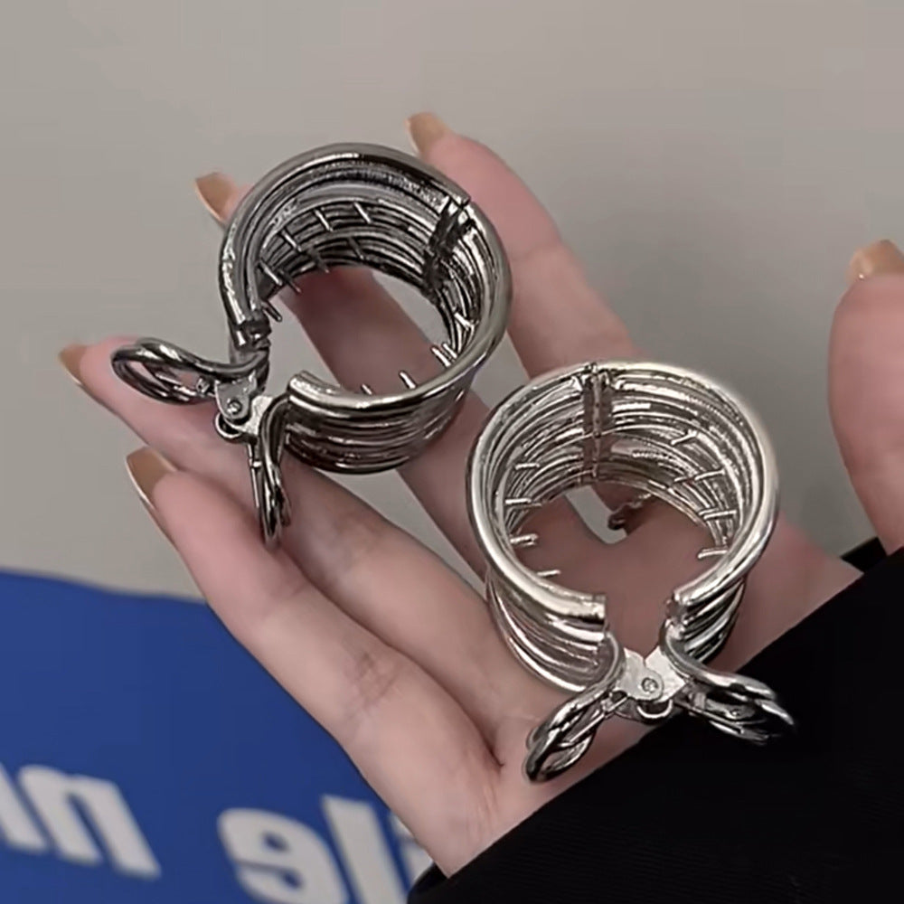 Women's Basic Simple Style Geometric Metal Hair Claws