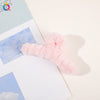 japanese style solid color plastic handmade hair claws 1 piece