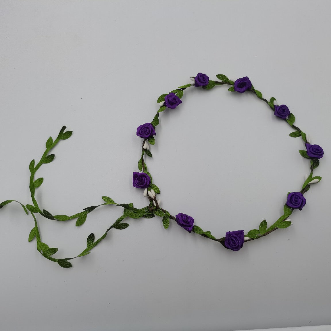 Women's Pastoral Flower Cloth Hair Band