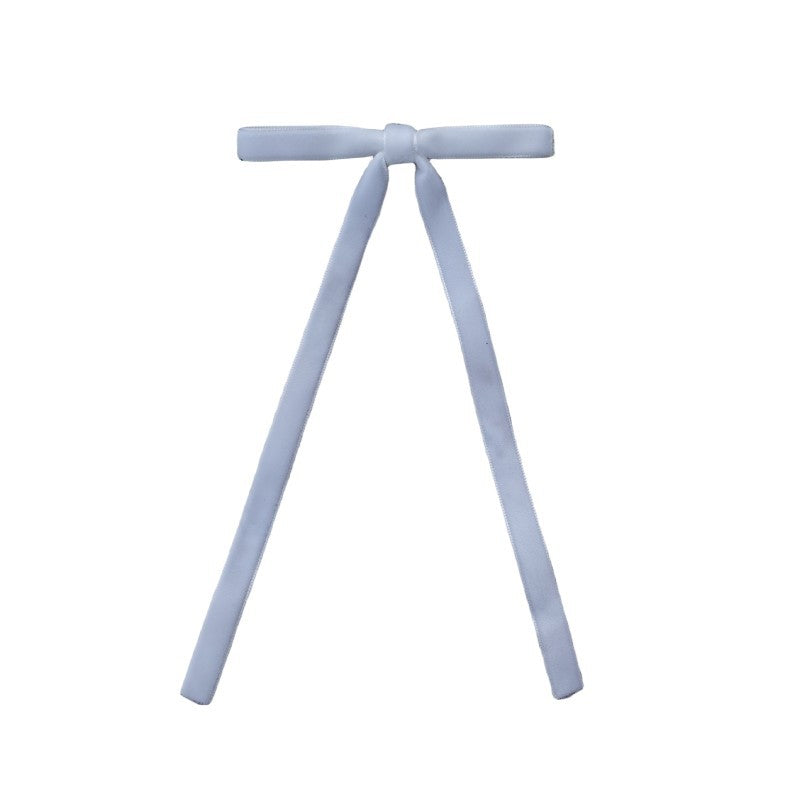 Women's Sweet Solid Color Cloth Handmade Hair Clip