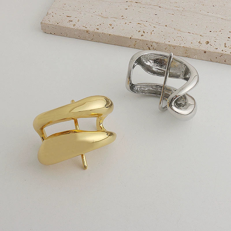 Women's Simple Style Classic Style Solid Color Alloy Polishing Hair Clip