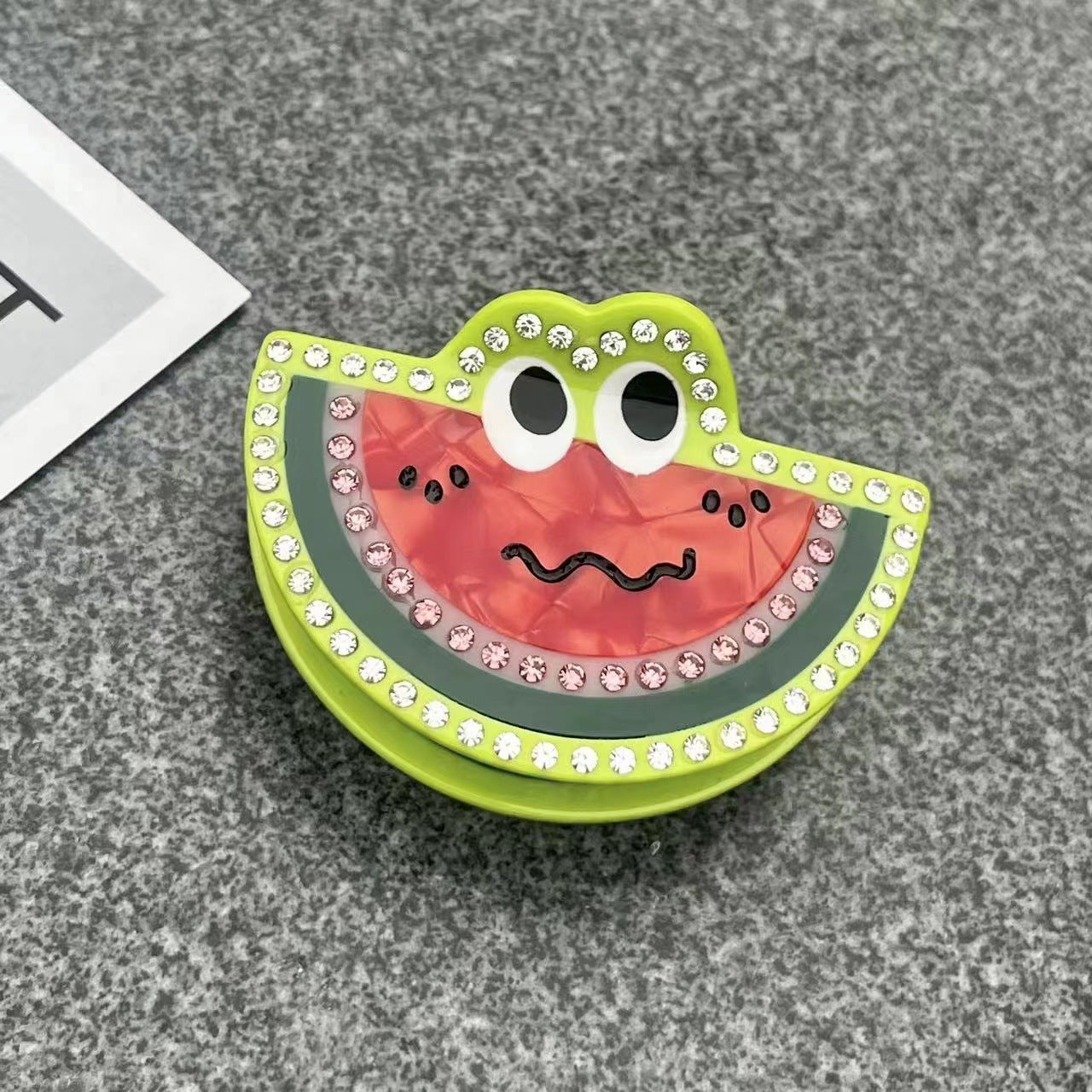 Women's Cute Frog Acetic acid sheets Hair Claws