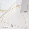Women's Sweet Simple Style Geometric Leaves Iron Plating Hair Band