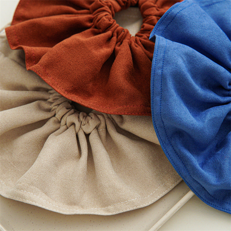 Women's Simple Style Classic Style Solid Color Cloth Handmade Hair Tie