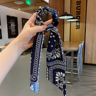 new spring and summer streamer fashion hair ring fabric headdress