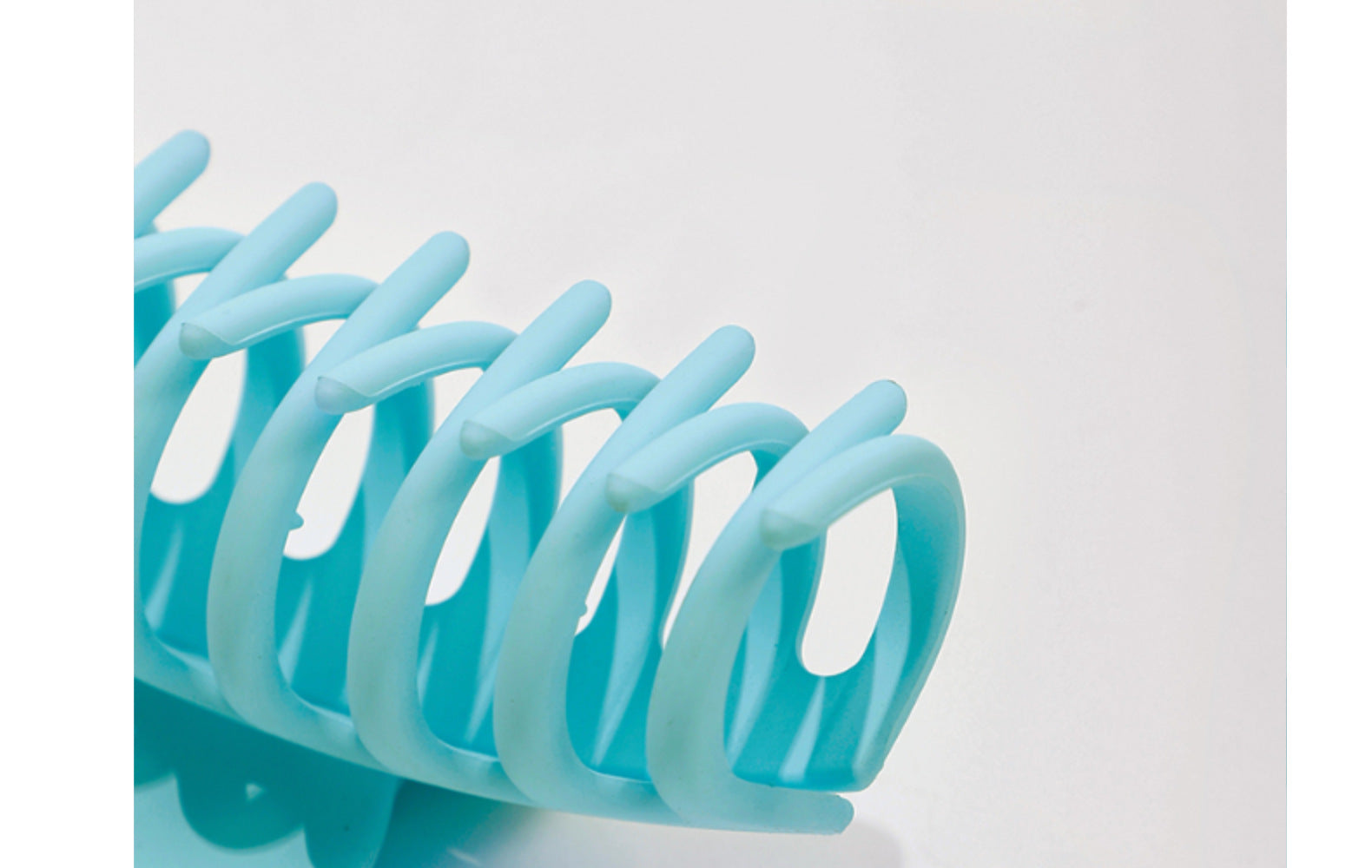 Women's Basic Solid Color Resin Hair Claws