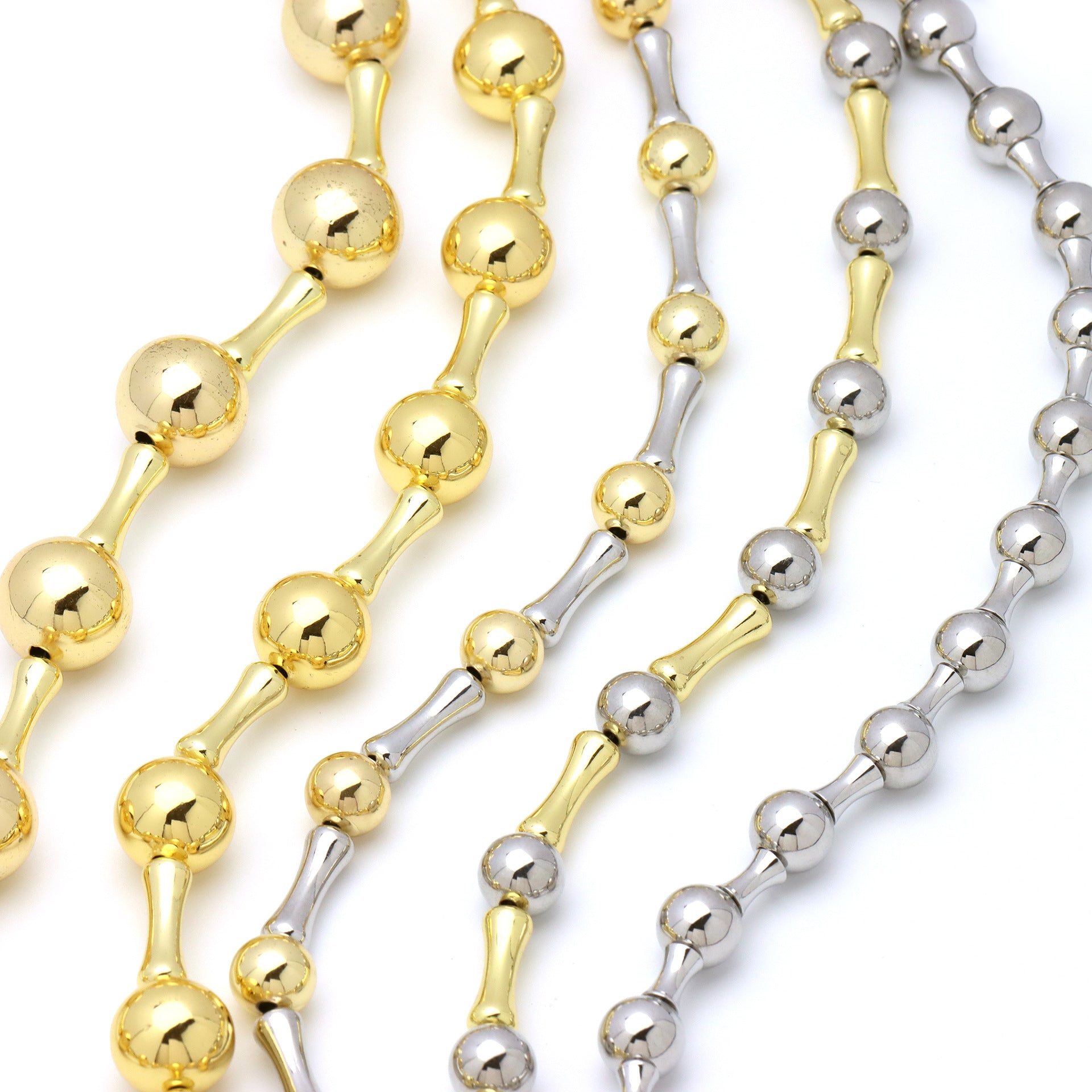 Copper Plating Geometric Necklace