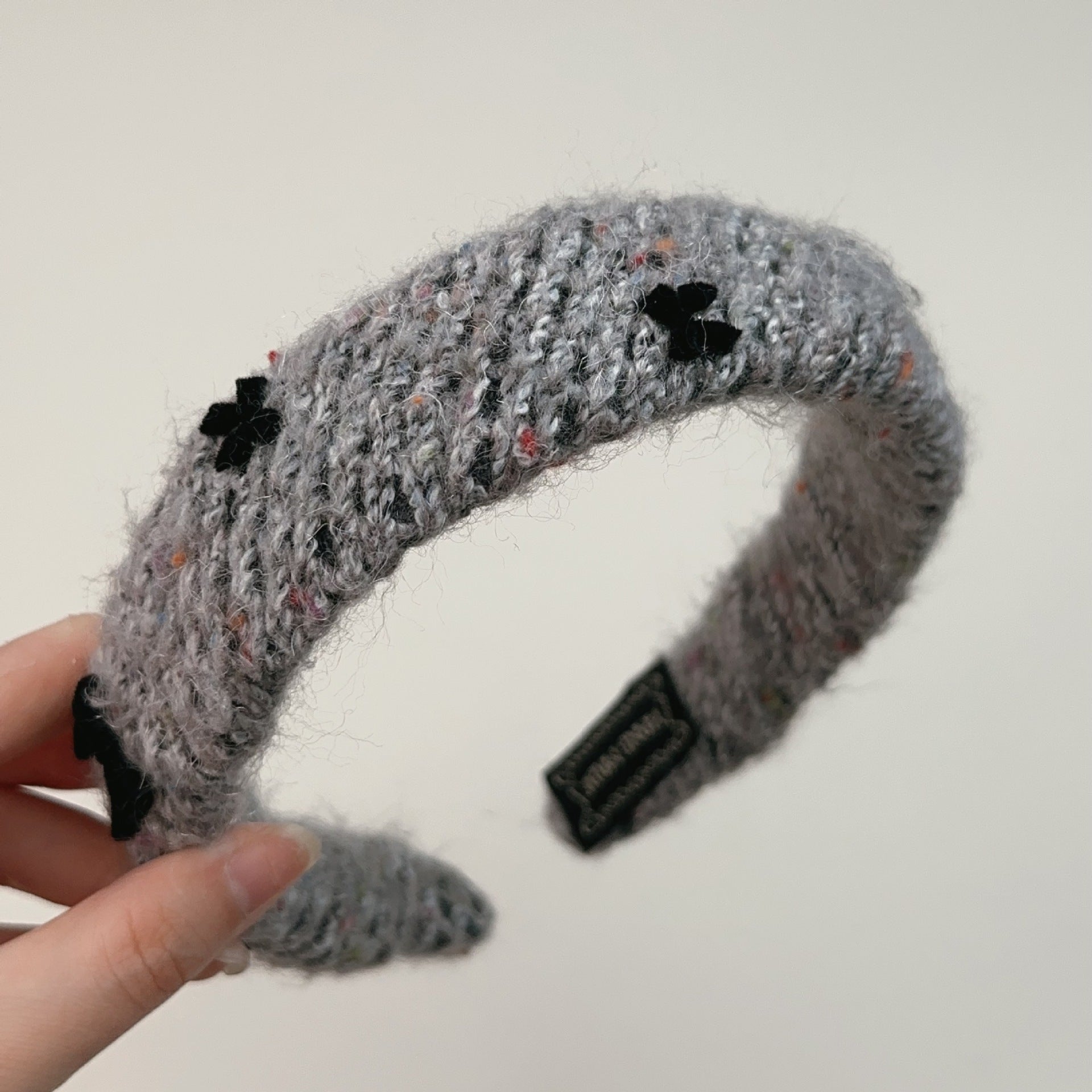 Women's Retro Simple Style Solid Color Bow Knot Cloth Hair Band