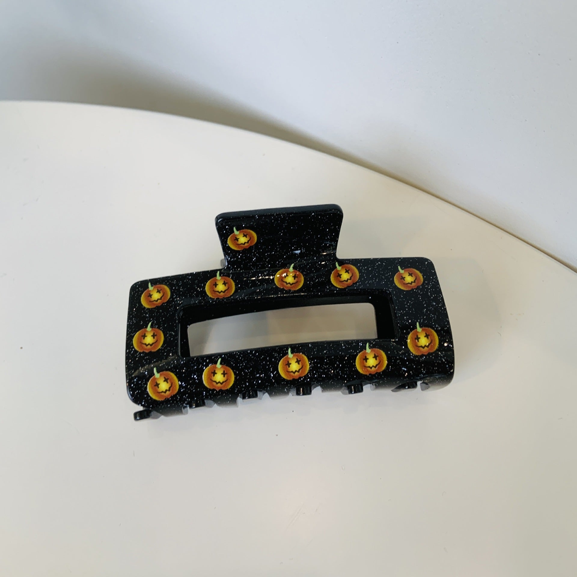 Halloween Cartoon Style Women's Color Block Arylic Polishing Hair Claws