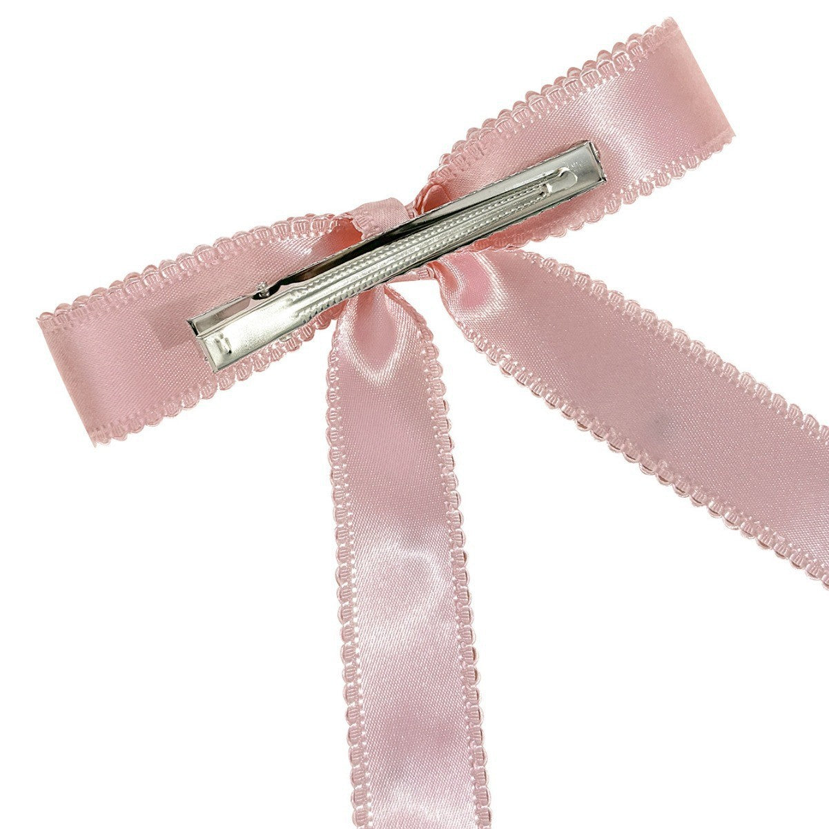 Women's Sweet Bow Knot Ribbon Inlay Rhinestones Hair Clip