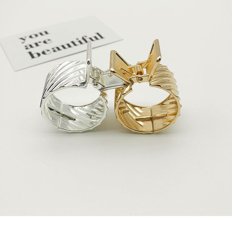Women's Simple Style Geometric Alloy Plating Hair Clip