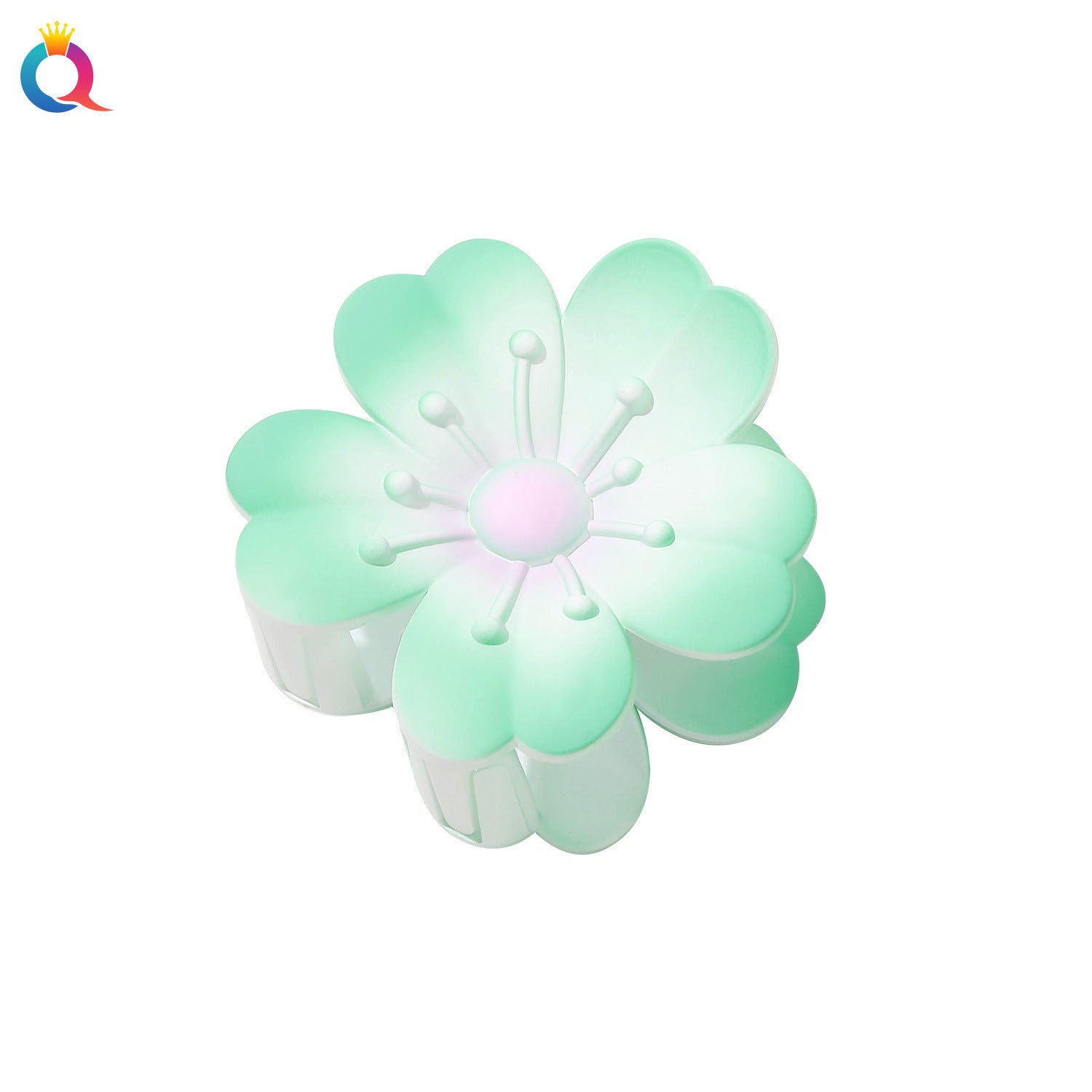 Women's Simple Style Classic Style Flower Plastic Hair Claws