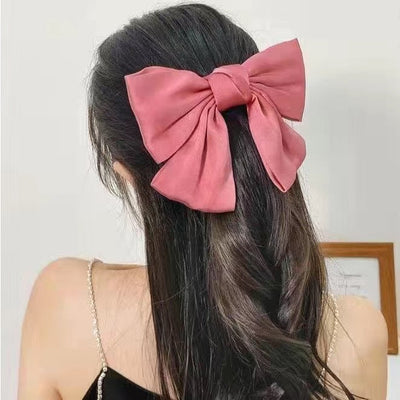 Women's IG Style Korean Style Bow Knot Cloth Hair Clip
