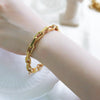 Jewelry Simple Style Geometric 304 Stainless Steel Bracelets Necklace