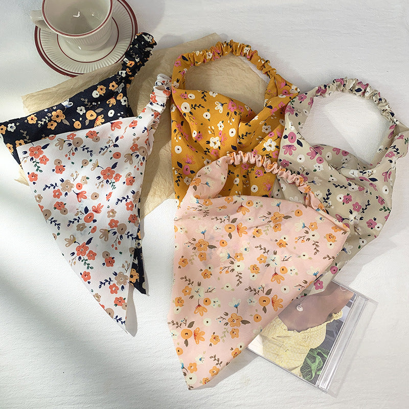 fashion elastic triangle scarf headband