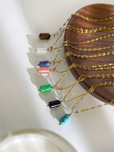 Jewelry Simple Style Classic Style Geometric 316L Stainless Steel  Plating Pendant Necklace