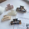 retro rectangle acetic acid sheets hair claws