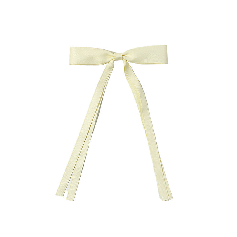 Women's Simple Style Bow Knot Cloth Hair Clip