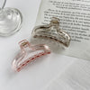 simple crystal transparent hairpin