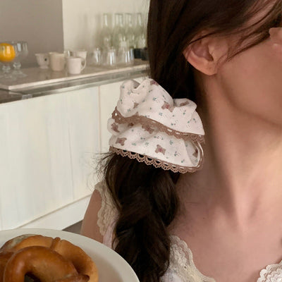 Women's Simple Style Classic Style Color Block Cloth Hair Tie