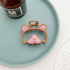 sweet cherry bear cat metal hair claws 1 piece