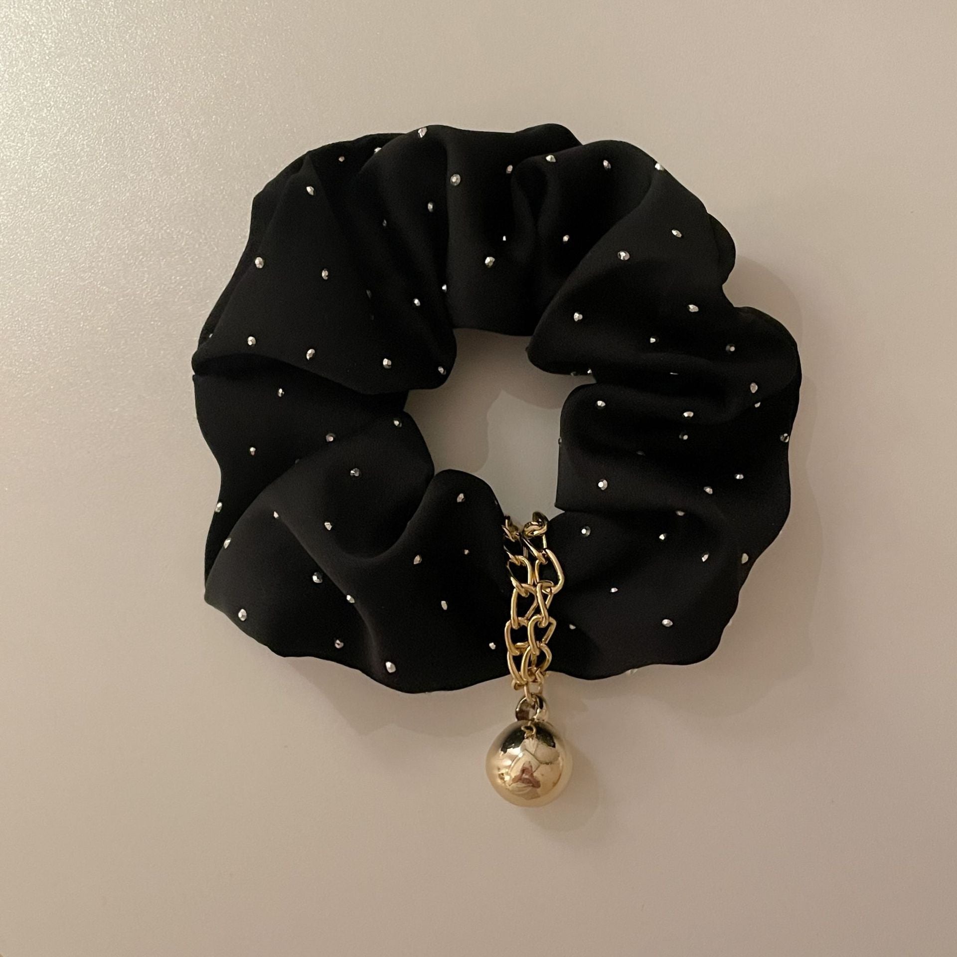 Women's Casual Sweet Solid Color Cloth Hair Tie