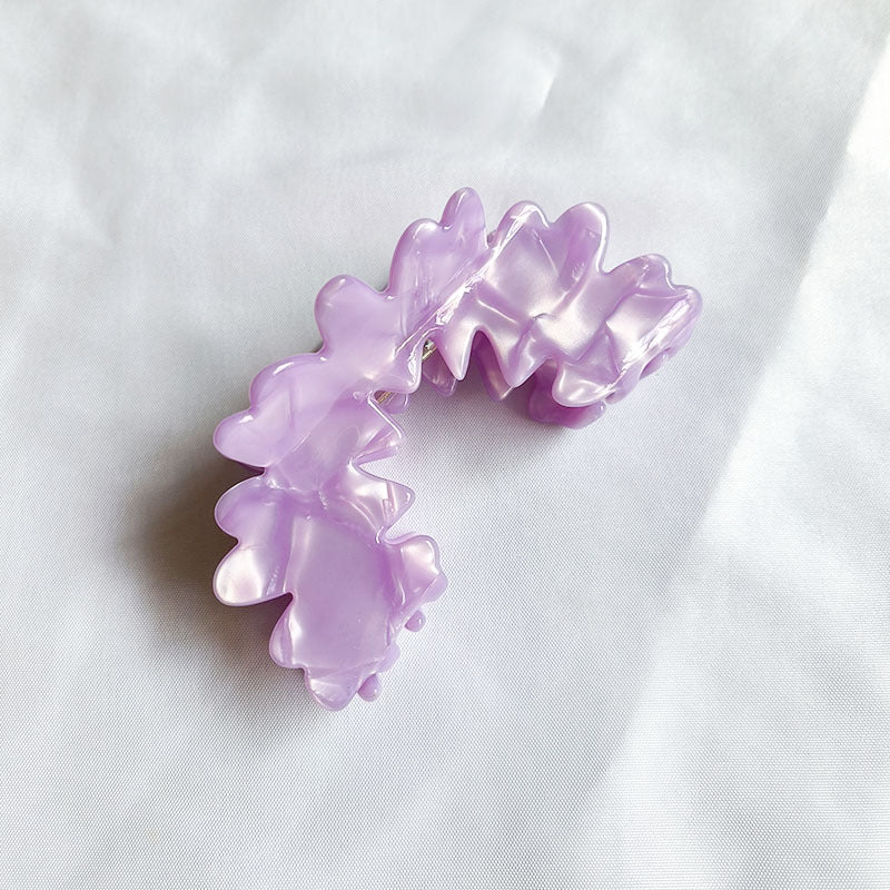 Women's Casual Simple Style Streetwear Solid Color Acetic acid sheets Hair Claws