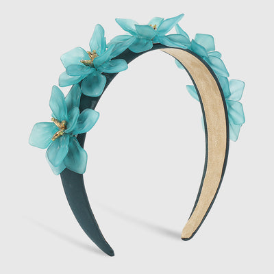 f5594 europe and america cross border fashion design three-dimensional resin flower headband temperament artificial flower headband hair accessories female