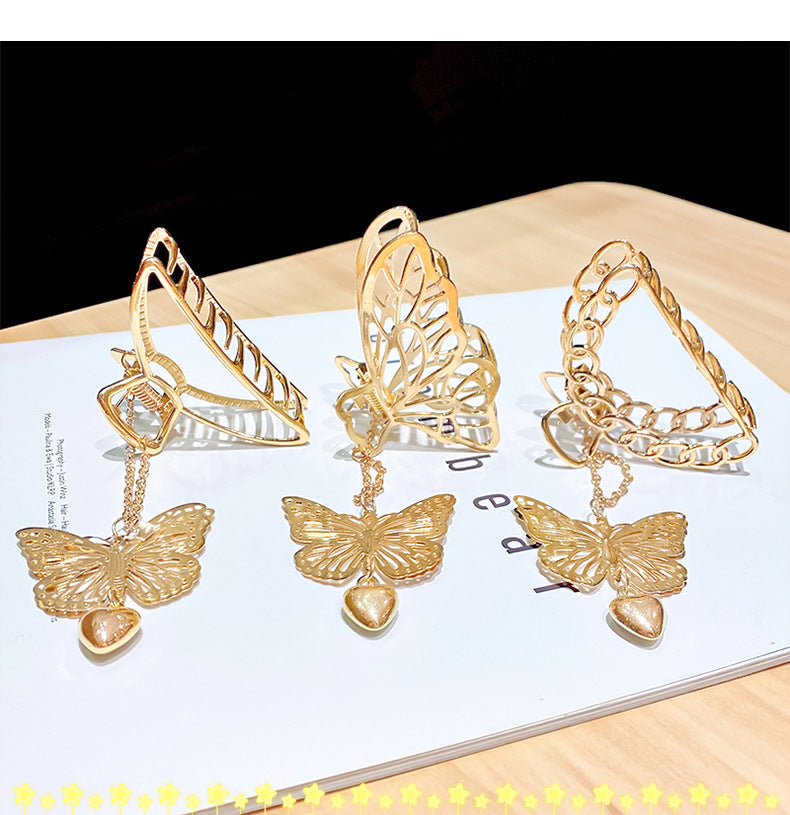 new fashion butterfly pendant catch clip