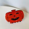 Halloween Cartoon Style Women's Color Block Arylic Polishing Hair Claws