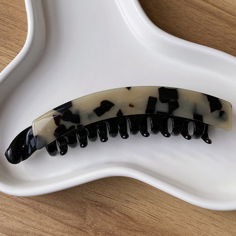 Women's Retro Simple Style Color Block Leopard Acetic acid sheets Hair Clip