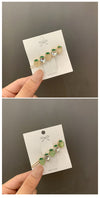 women's sweet strawberry alloy hair clip
