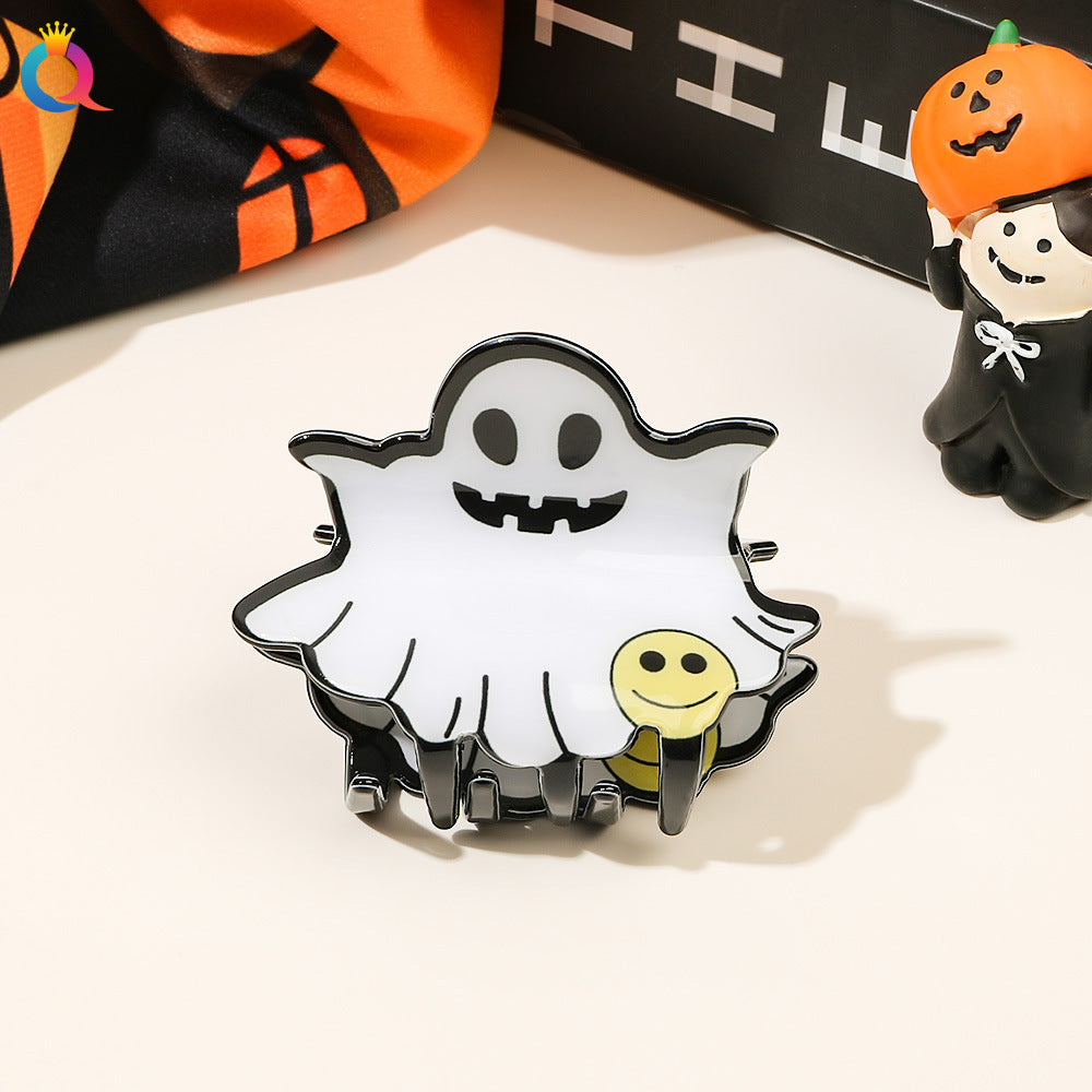 Women's Cute ghost Arylic Hair Claws