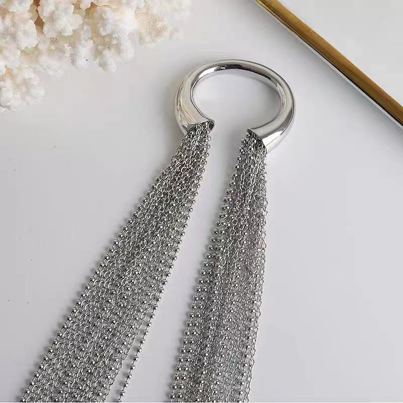 Women's Simple Style Tassel Alloy Tassel Plating Hair Band