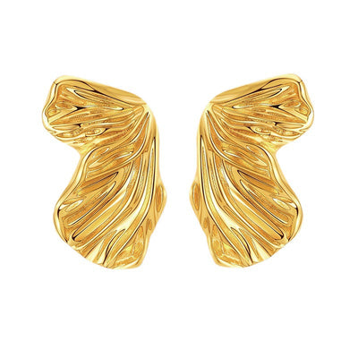 1 Pair Simple Style Classic Style Butterfly Plating Copper Ear Studs