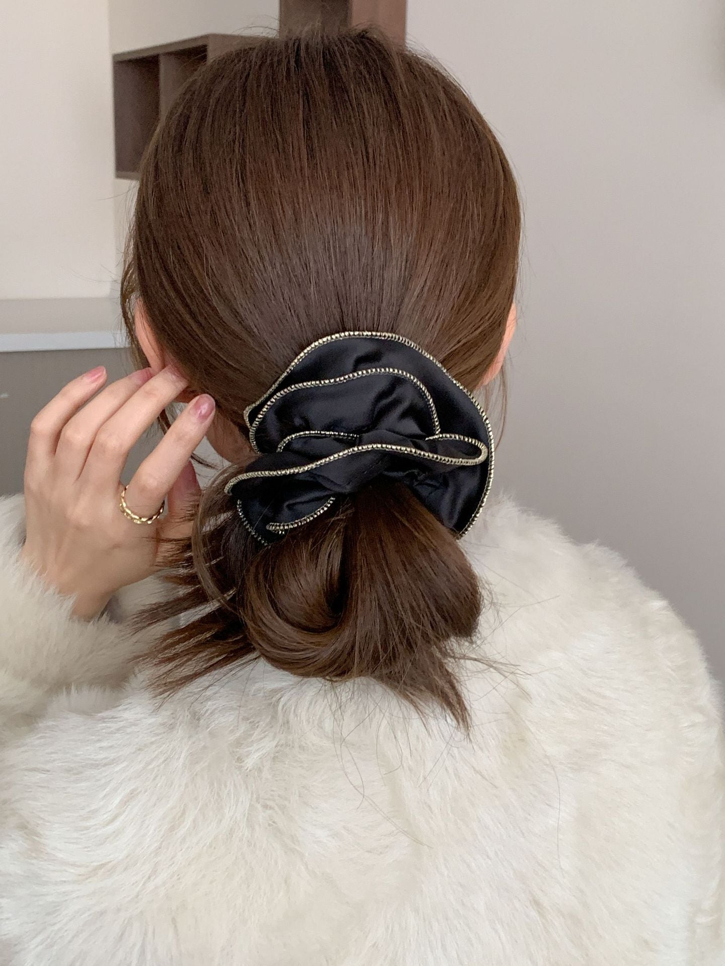 Women's Casual Solid Color Cloth Hair Tie