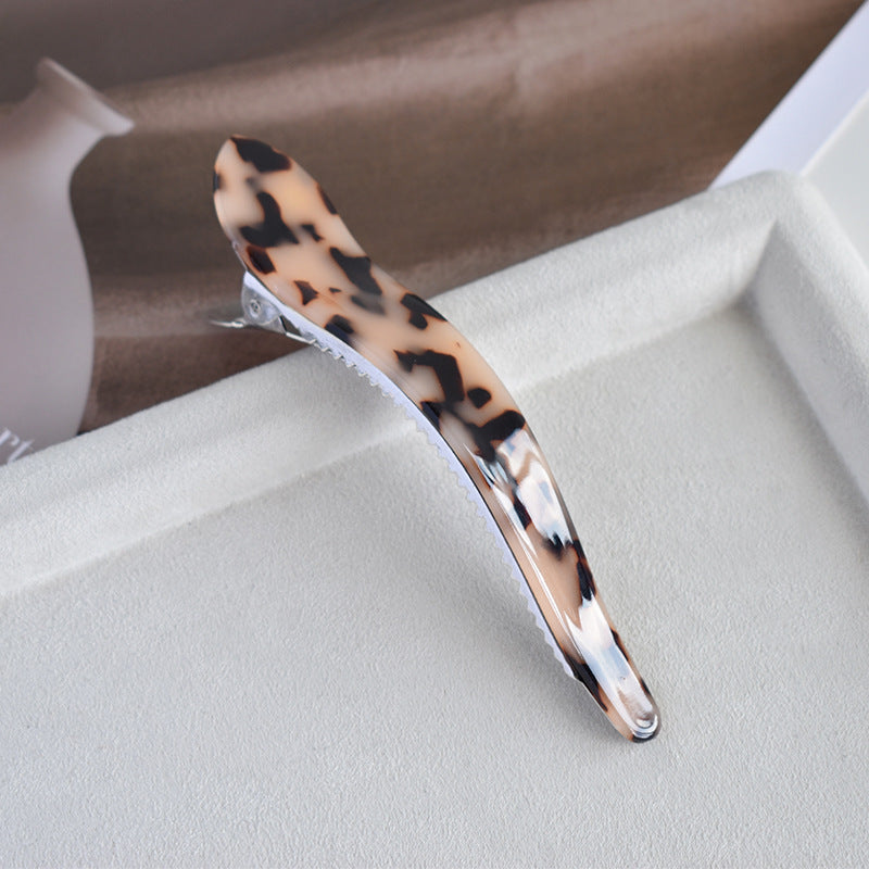 Women's Simple Style Classic Style Color Block Acetic acid sheets Handmade Hair Clip