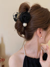 Women's Simple Style Classic Style Flower Plastic Resin Flowers Hair Claws