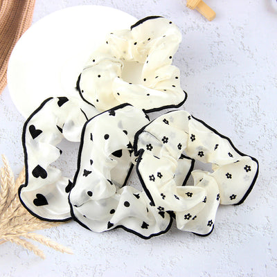 Women's Classic Style Korean Style Polka Dots Cloth Polyester Hair Tie