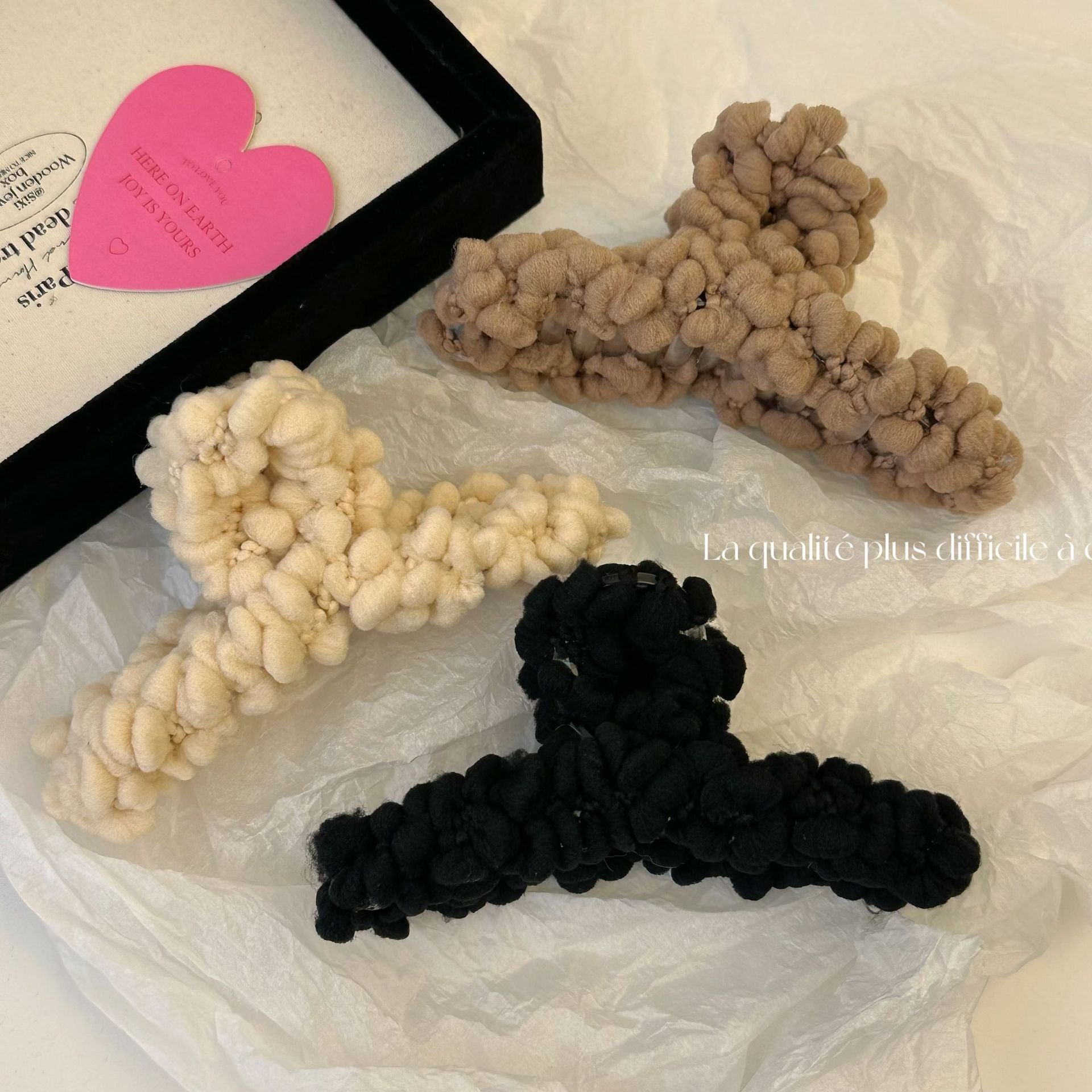 Women's Simple Style Classic Style Solid Color yarn Hair Claws