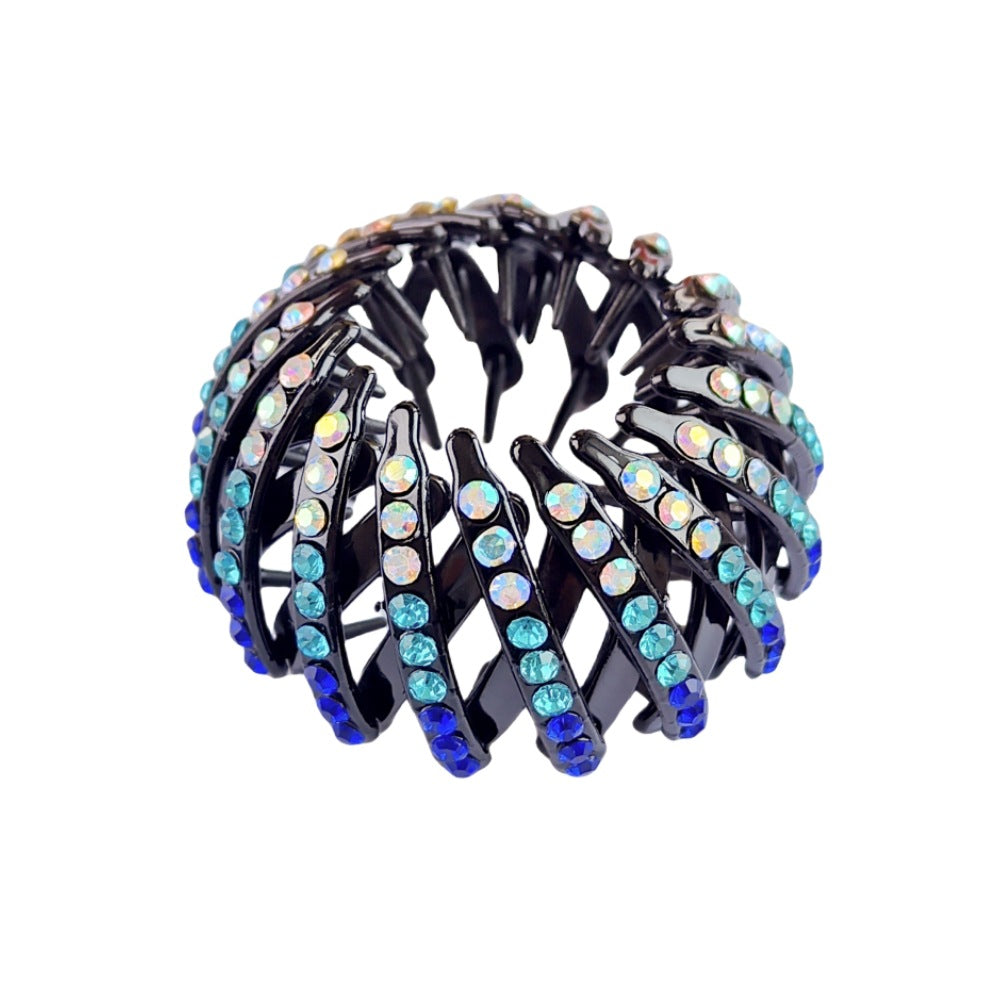 Women's Casual Simple Style Geometric Plastic Rhinestones Hair Clip