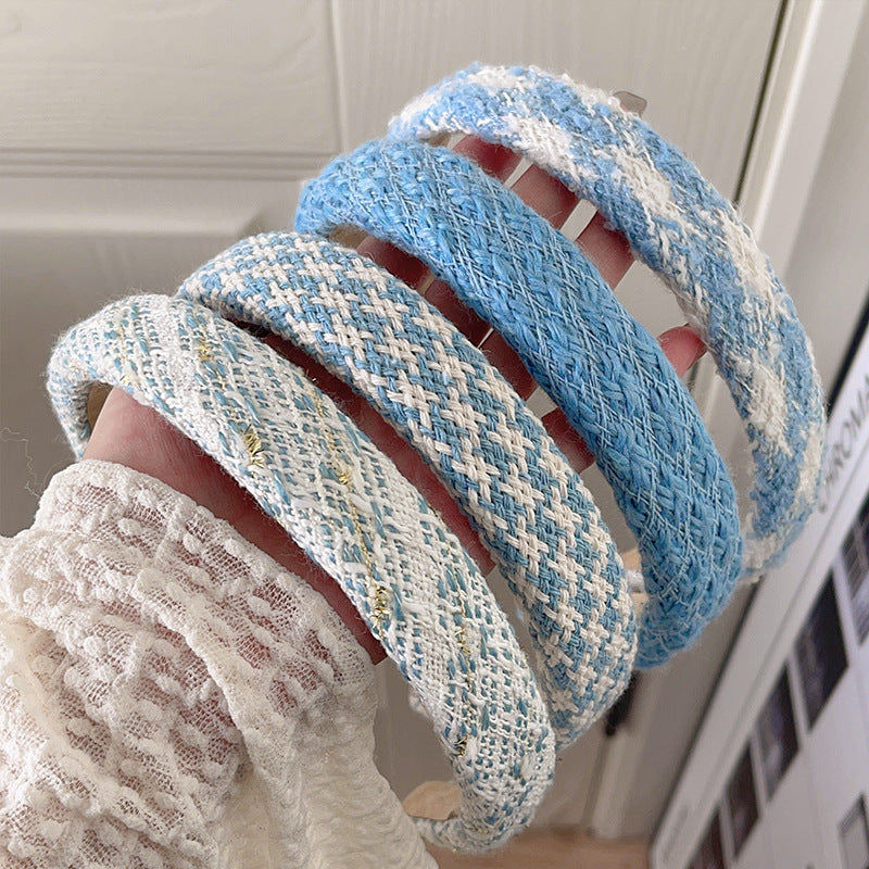 Women's Elegant Solid Color yarn Hair Band