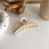 new milk tea coffee color clip elegant temperament hairpin simple hair accessories