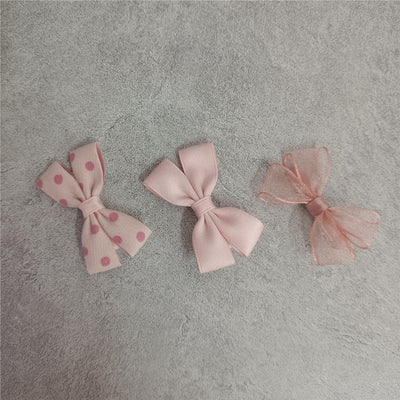 Kid'S Cute Bow Knot Silk yarn Hair Clip