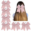 Girl'S Cute Pastoral Bow Knot Thread belt Hair Tie