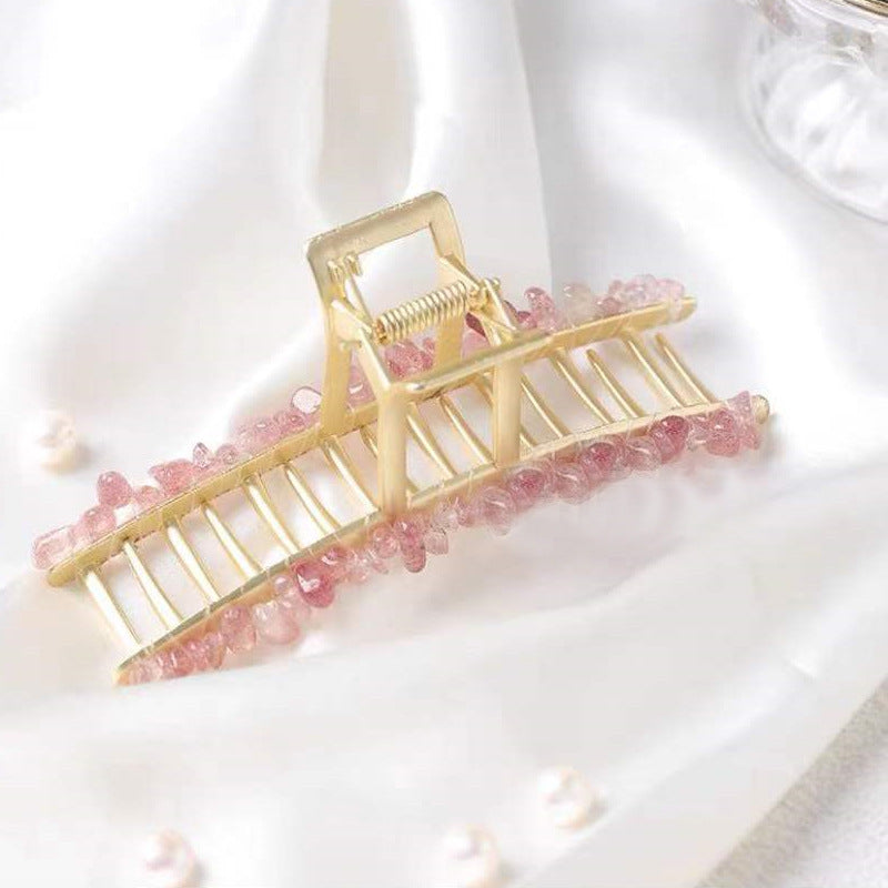 ethnic style geometric alloy handmade hair claws