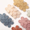 SUNFLOWER Embroidered Flower Children's Hair Accessories BB Clip Autumn and Winter Bang Clip Fabric Handmade Hair Clips 4204