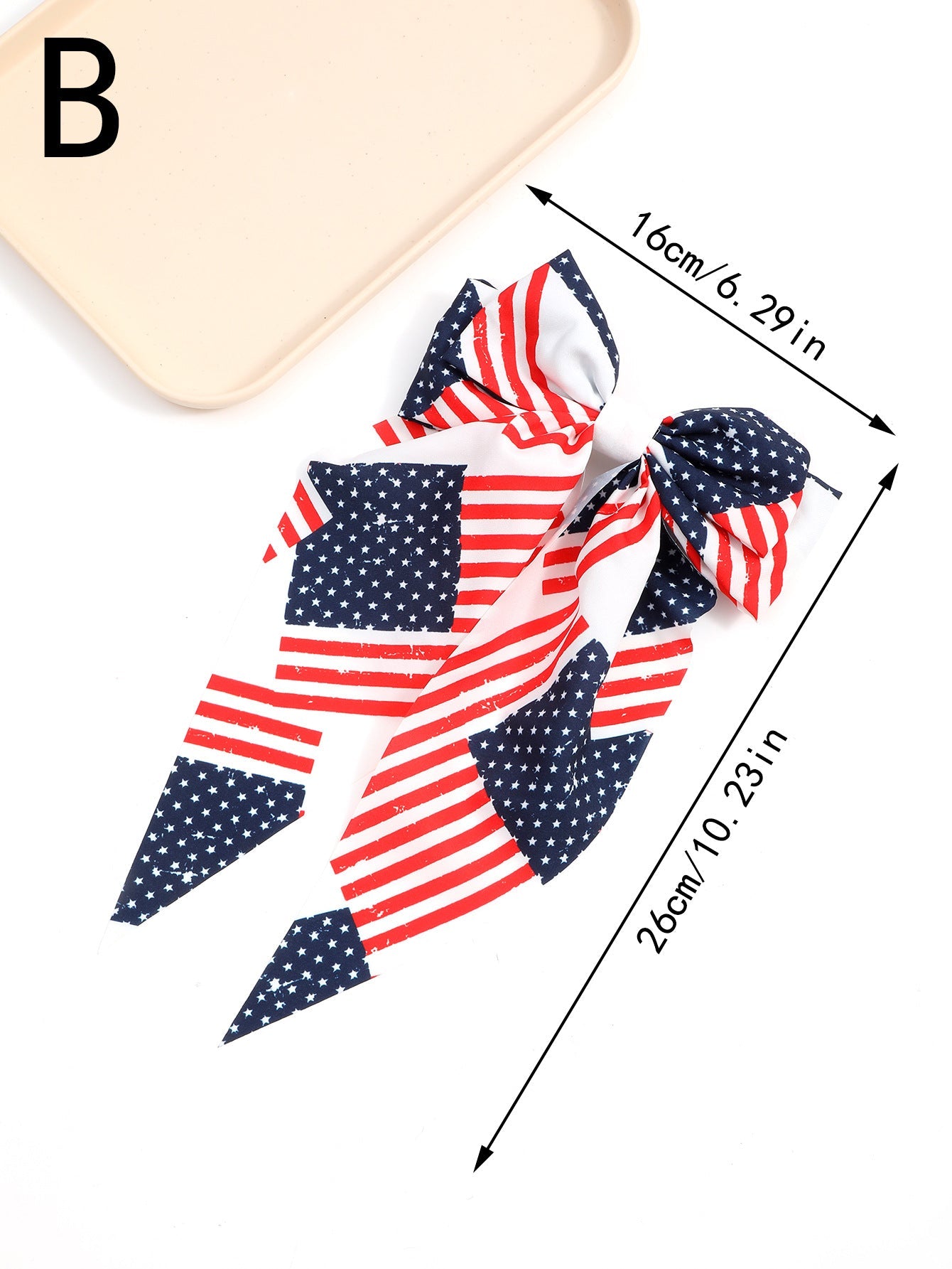 Women's Simple Style Classic Style American Flag Cloth Hair Clip